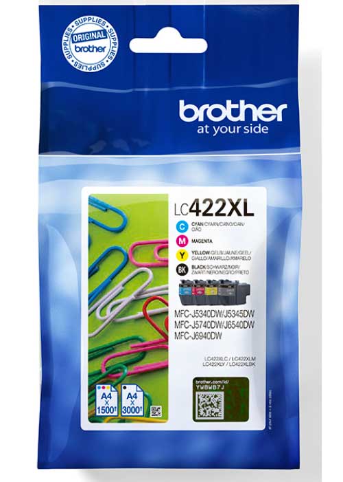 Brother LC 422 XL val